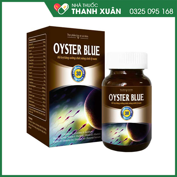 Oyster Blue - hỗ trợ tăng cường chức năng sinh lý nam
